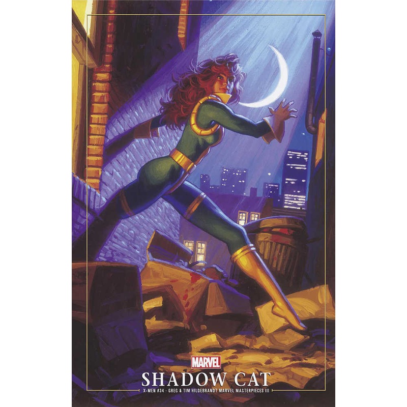 X-Men #34 Greg And Tim Hildebrandt Shadowcat Marvel Masterpieces III Variant [Fh X]