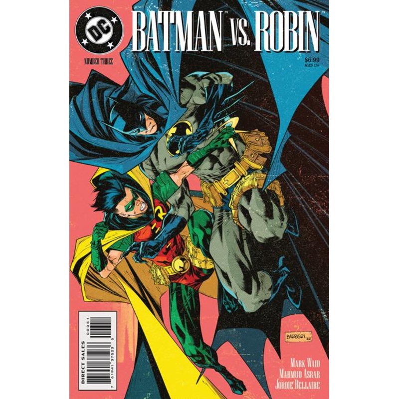 BATMAN VS ROBIN #3 (OF 5) CVR D CARLO BARBERI 90S COVER MONTH CARD STOCK VAR