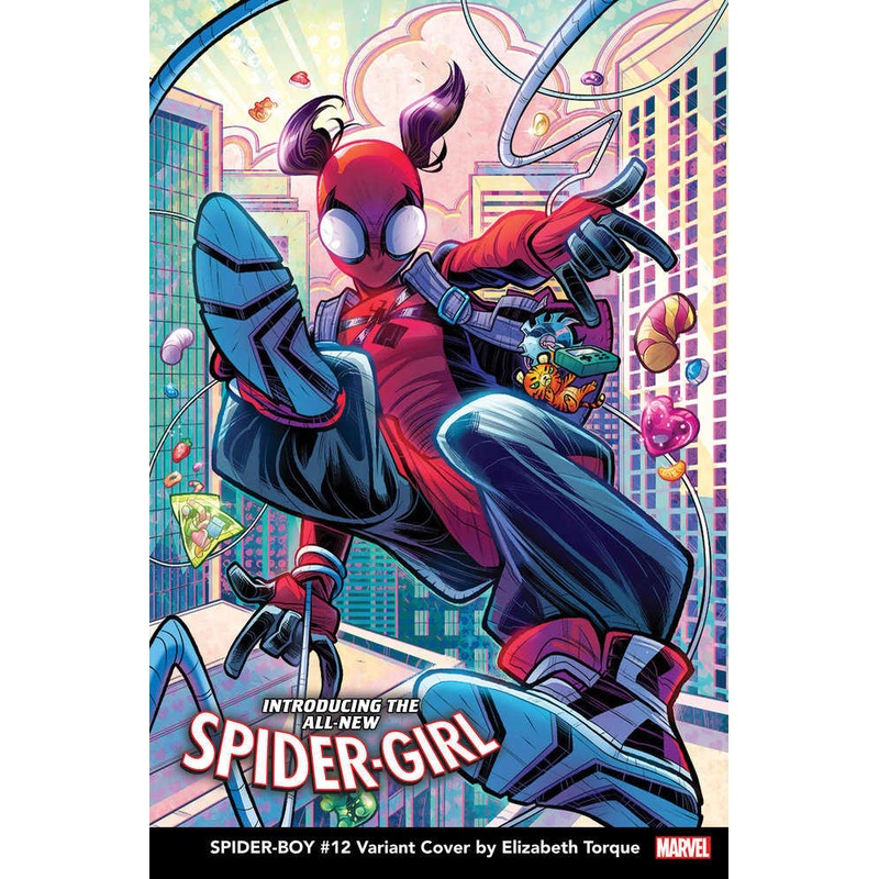 Spider-Boy #12 Elizabeth Torque Variant