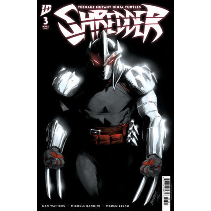 TEENAGE MUTANT NINJA TURTLES SHREDDER #3 VAR B (BANDINI) (26 Nov Release)