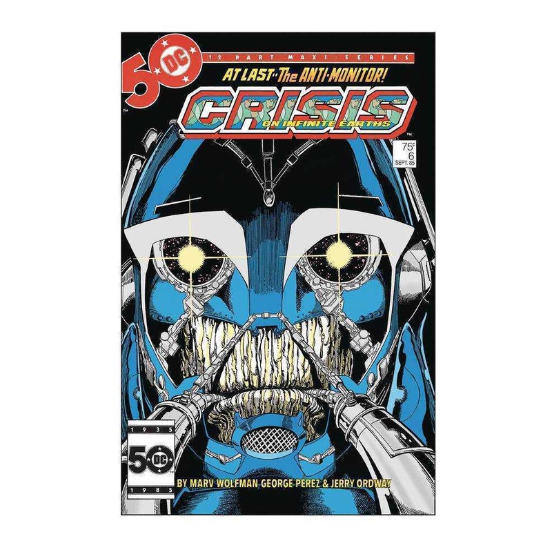 Crisis On Infinite Earths #6 Facsimile Edition Cover B George Perez Foil Variant