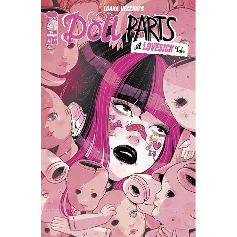Doll Parts A Lovesick Tale #4 (Of 4) Cover B Luana Vecchio Doll Heads Variant (Mature)