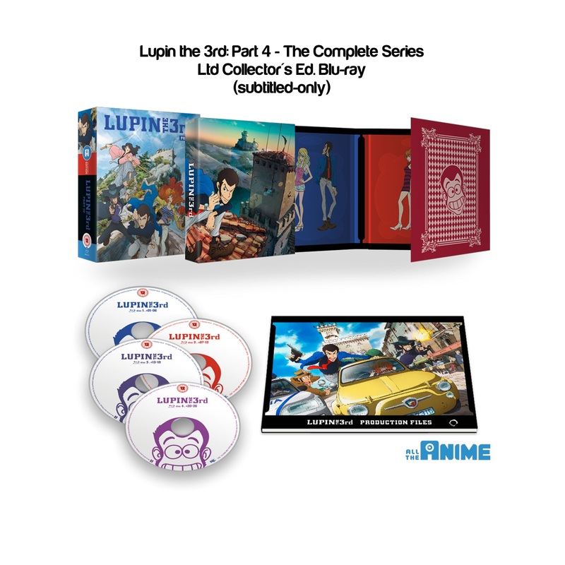 Lupin the Third: Part IV - Blu-Ray Collectors Ed.