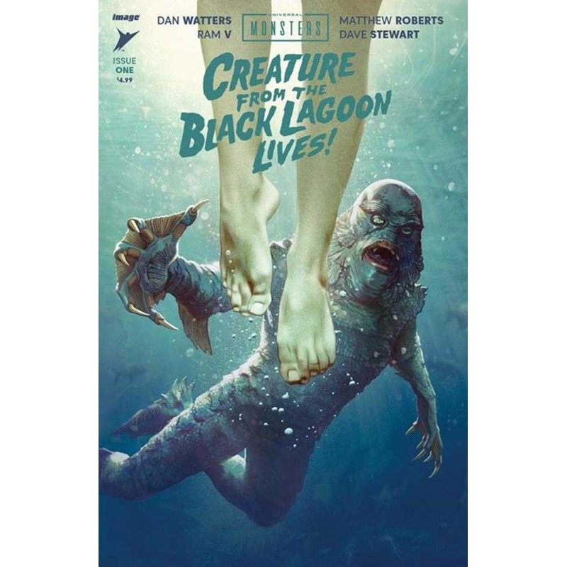 Universal Monsters The Creature From The Black Lagoon Lives #1 (Of 4) Cover B Joshua Middleton Variant