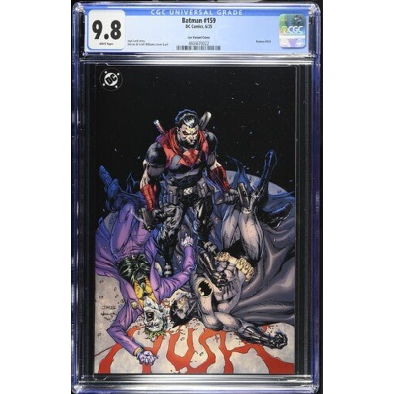 Batman #159 Jim Lee 1:100 Variant Cover CGC 9.8