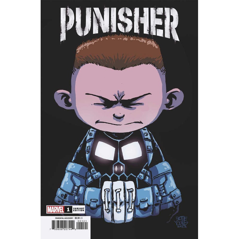 Punisher 1 Skottie Young Variant