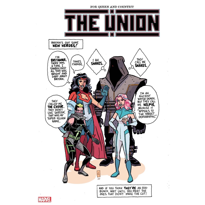 THE UNION #1 (OF 5) GRIST VAR KIB