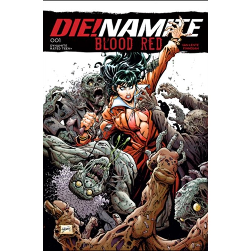 DIE!NAMITE BLOOD RED #1 CVR D WILL ROBSON VAR (08 Oct Release)