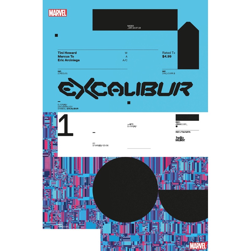 EXCALIBUR #1 MULLER DESIGN DX 1:10 INCV