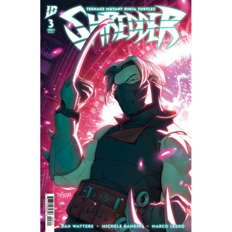 TEENAGE MUTANT NINJA TURTLES SHREDDER #3 COVER A (SANTOLOUCO) (26 Nov Release) This only, one comic book.