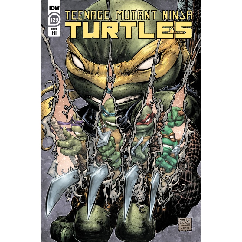 TMNT ONGOING #129 CVR C 1:10 INCV WILLIAMS