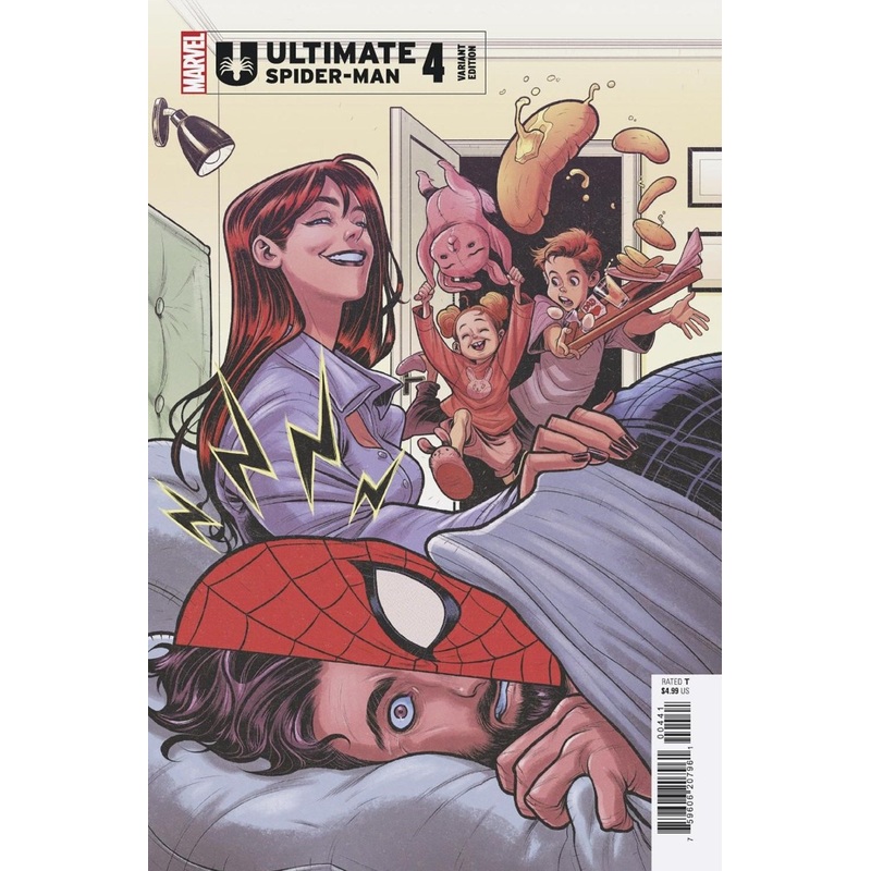 Ultimate Spider-Man #4 Elizabeth Torque Variant