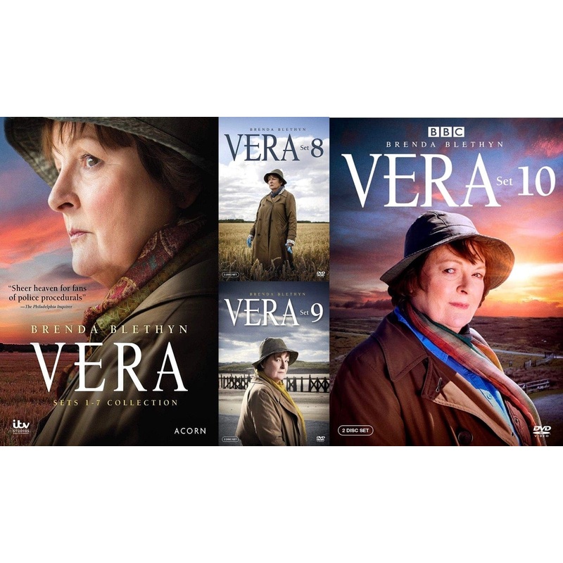 Vera TV Series Seasons 1-10 DVD Set