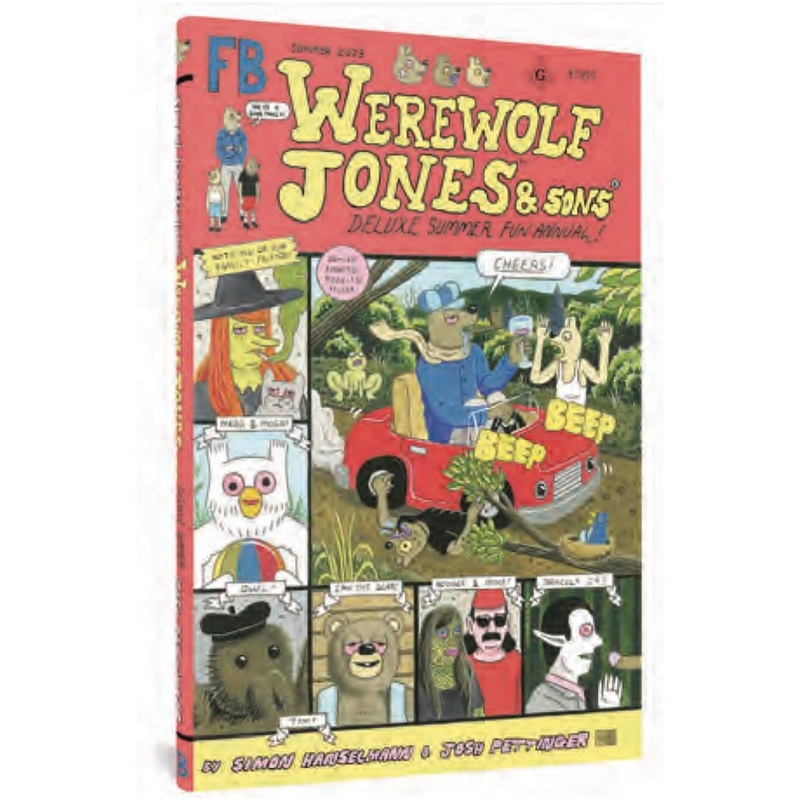 Werewolf Jones & Sons Deluxe Summer Fun Annual HC by Simon Hanselmann