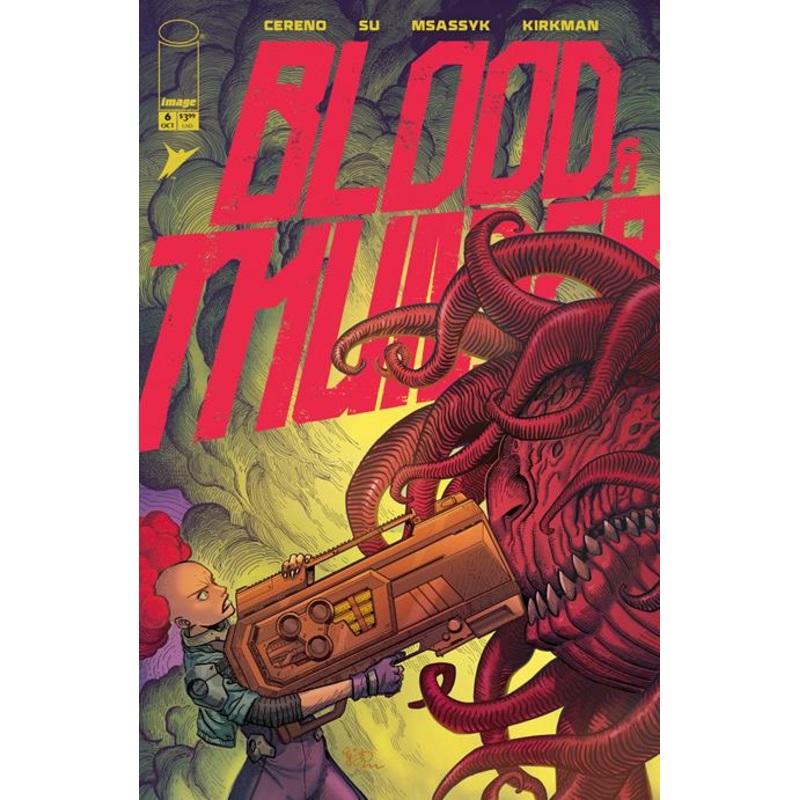 BLOOD & THUNDER #6 CVR A EJ SU & MSASSYK (MR) (08 Oct Release) This only, one comic book.