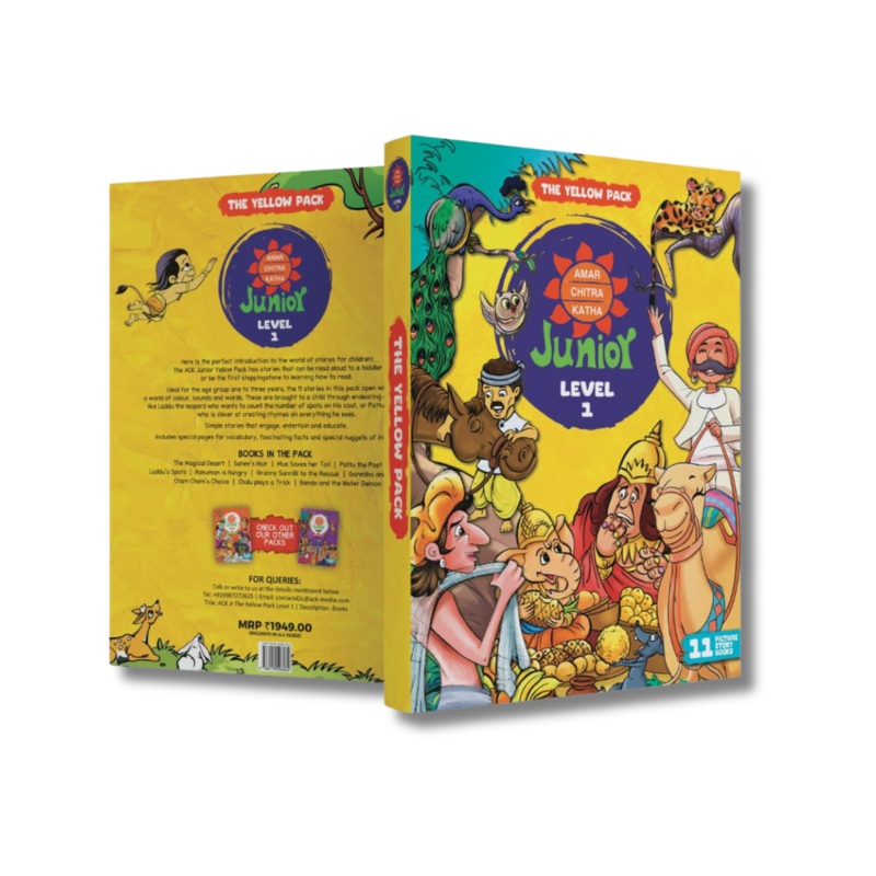 Junior Pack Level : 01 By Amar Chithra Katha (Paperback)