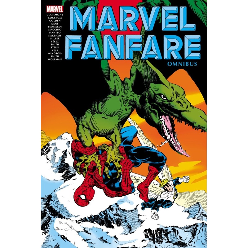 Marvel Fanfare Omnibus Vol. 1 Michael Golden Cover HC