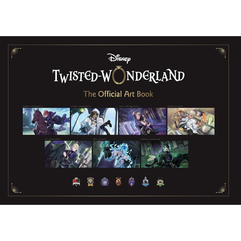 Disney Twisted-Wonderland: The Official Art Book Hardcover