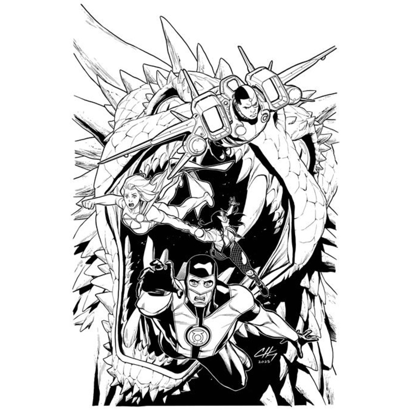 JUSTICE LEAGUE RED #3 (OF 6) CVR A CLAYTON HENRY (15 Oct Release) This only, one comic book.