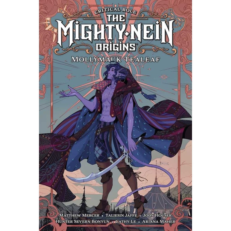 Critical Role Mighty Nein Origins Hardcover Mollymauk Tealeaf