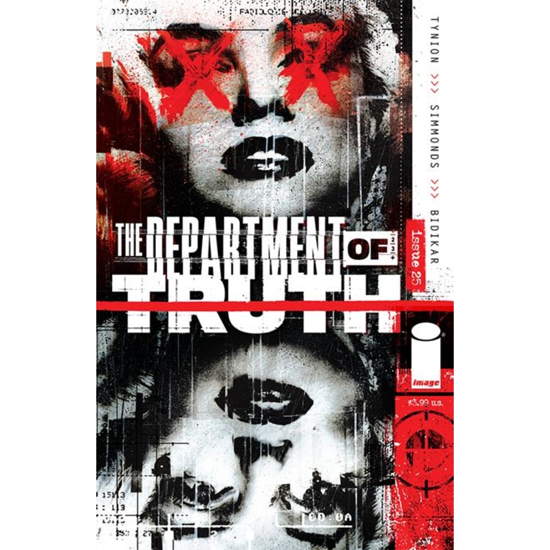 DEPARTMENT OF TRUTH #25 CVR C INC 1:10 MARTIN SIMMONDS VAR