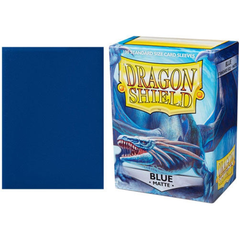 Dragon Shield: Card Sleeves - Matte Blue (100)