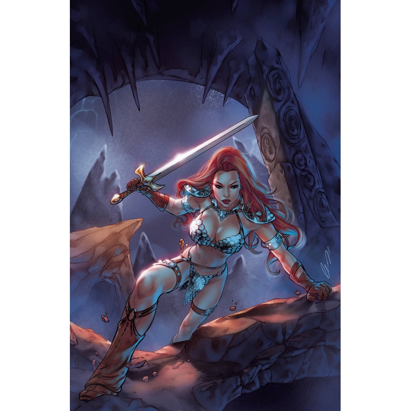 INVINCIBLE RED SONJA #5 CVR O 1:7 INCV FOC INCV CHATZOUDIS VIR