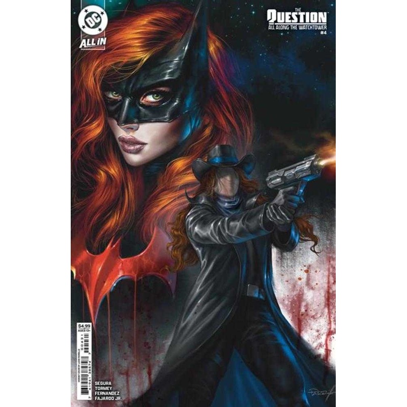 Question All Along The Watchtower #4 (Of 6) Cover C Lucio Parrillo Card Stock Variant