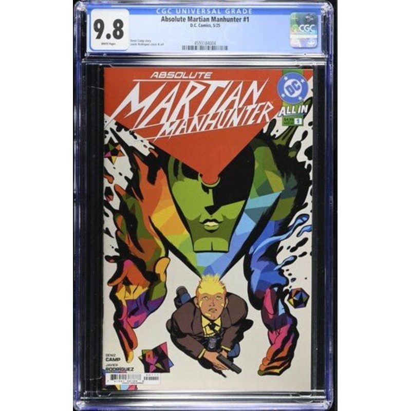 Absolute Martian Manhunter #1 cover A CGC 9.8