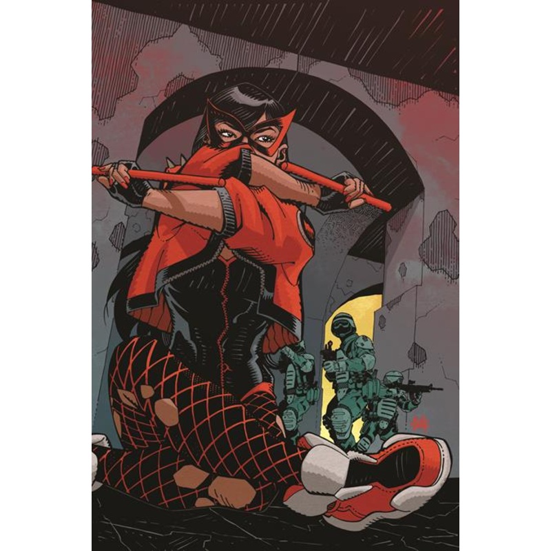 JUSTICE LEAGUE RED #3 (OF 6) CVR C CULLY HAMNER CARD STOCK VAR (15 Oct Release)