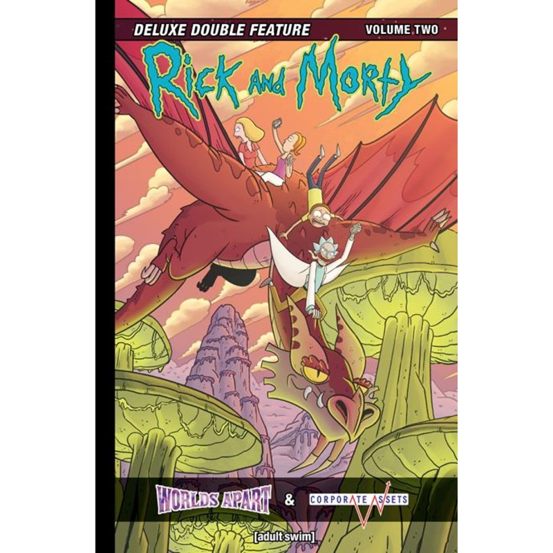 Rick And Morty Deluxe Double Feature Vol 2 HC