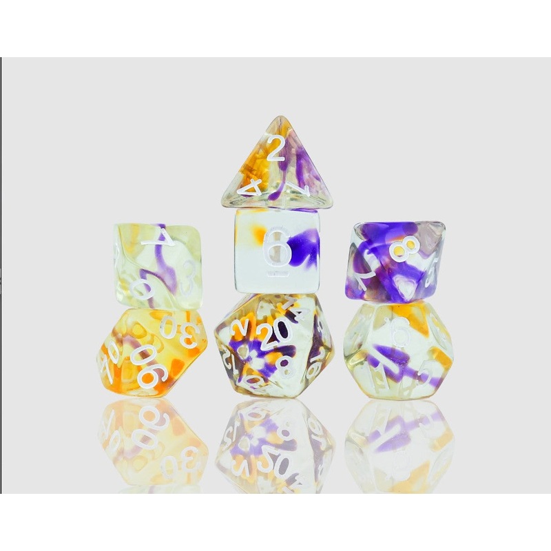Sirius Dice: Violet Swirl (7)