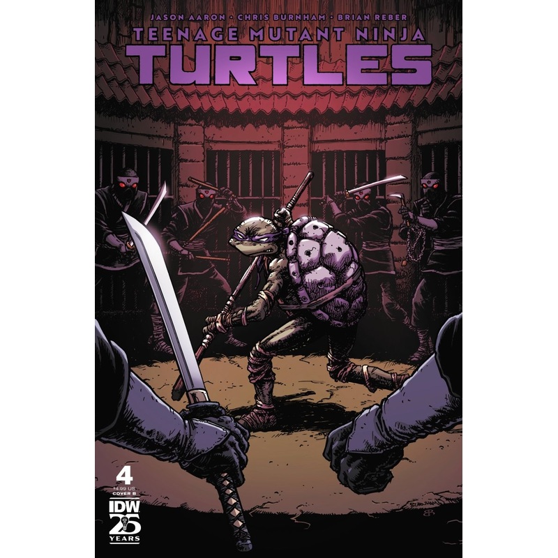 Teenage Mutant Ninja Turtles (2024) #4 Variant B (Burnham)