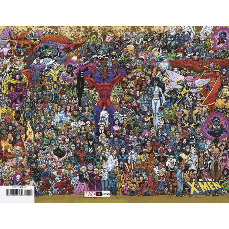 Uncanny X-Men #1 Scott Koblish Wraparound Connecting Variant