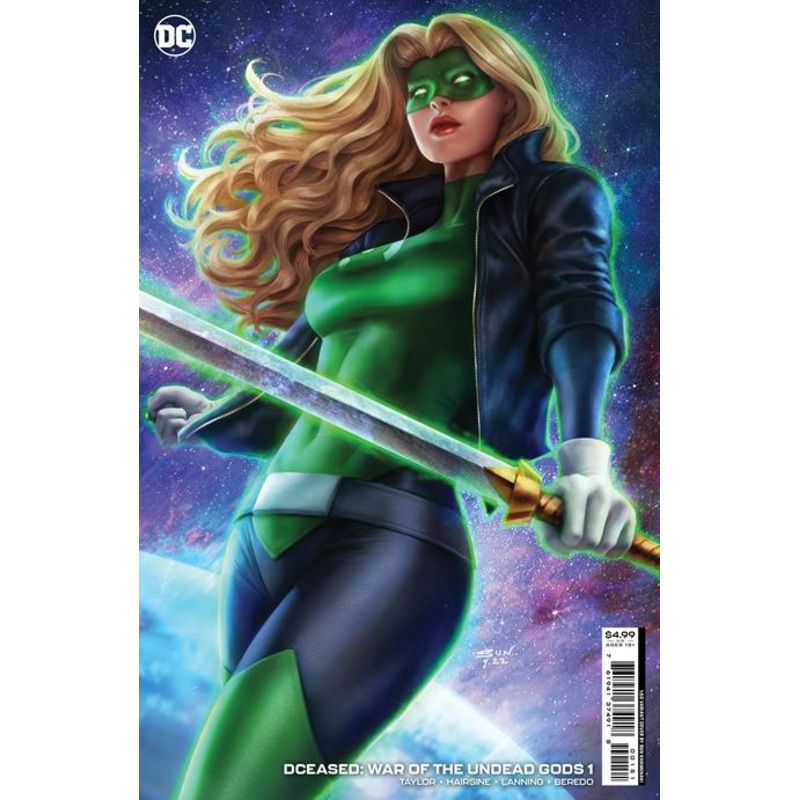 DCEASED WAR OF THE UNDEAD GODS #1 (OF 8) CVR F INC 1:50 SUN KHAMUNAKI CARD STOCK VAR