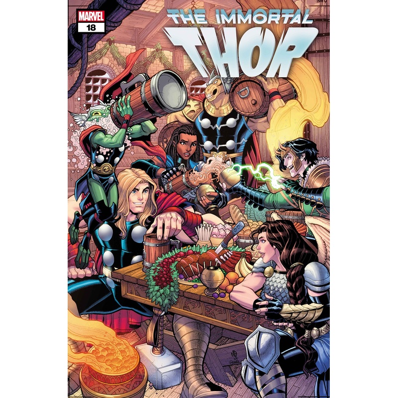 Immortal Thor #18 Nick Bradshaw Winter Holiday Variant