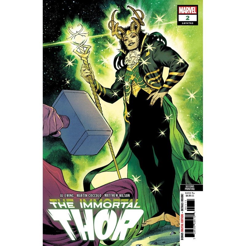 Immortal Thor #2 Martin Coccolo 2nd Print Variant