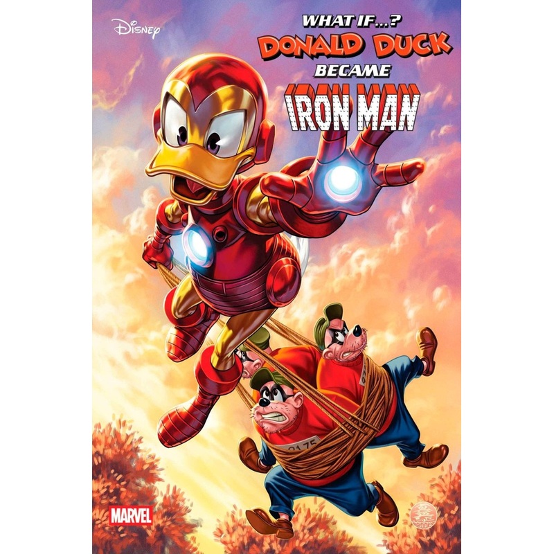 Marvel & Disney: What If...? Donald Duck Became Iron Man #1 Mark Brooks Variant