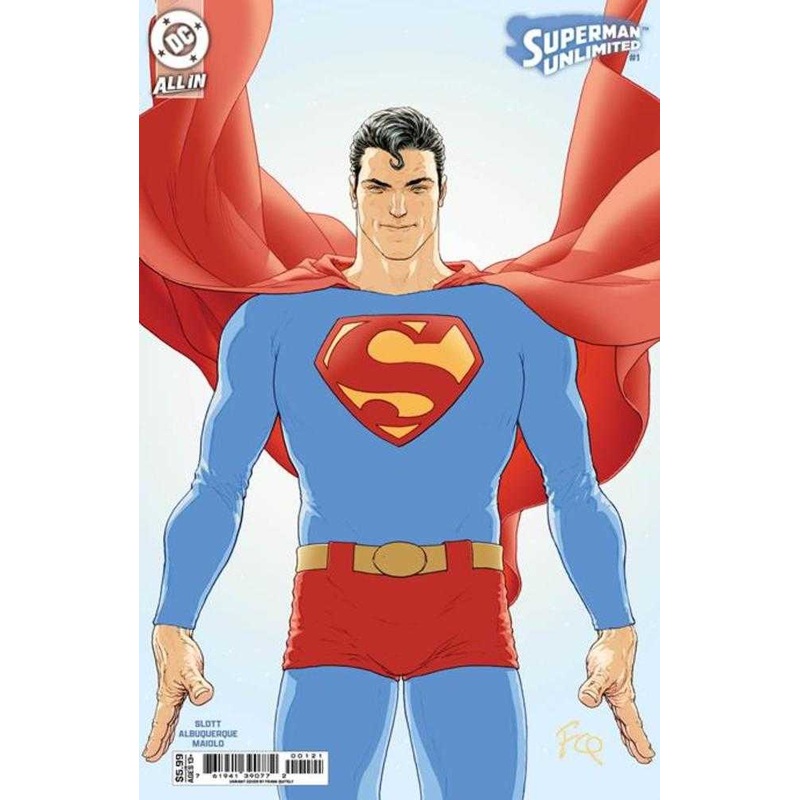 Superman Unlimited #1 Cover B Frank Quitely Card Stock Variant