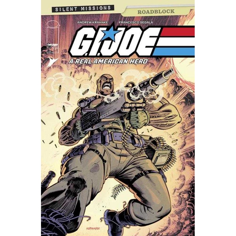 G.I. Joe A Real American Hero Roadblock #1 (One Shot) Cover A Andrew Krahnke