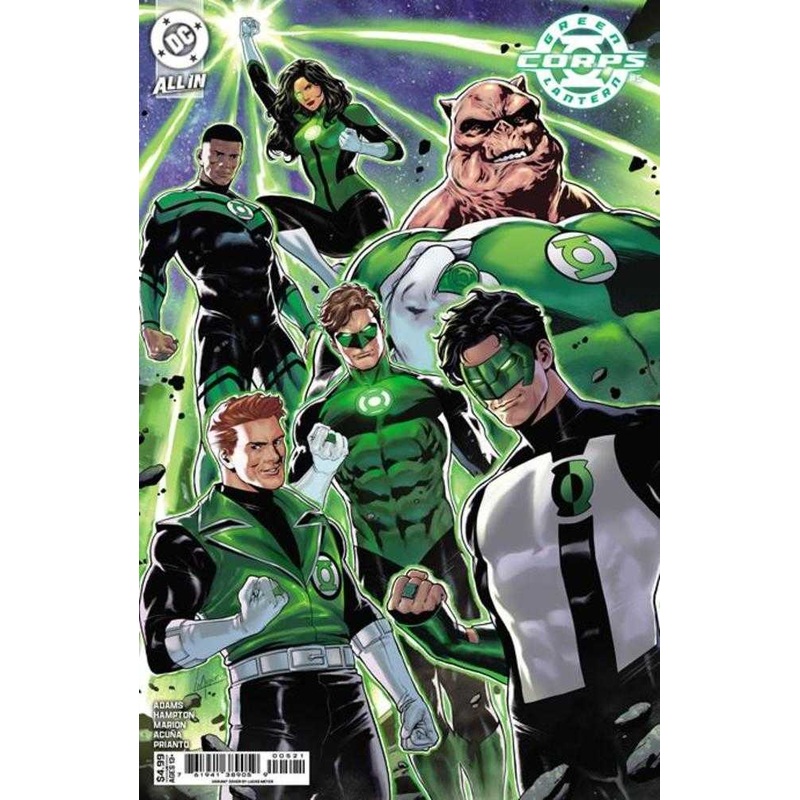 Green Lantern Corps #5 Cover C Lucas Meyer Card Stock Variant