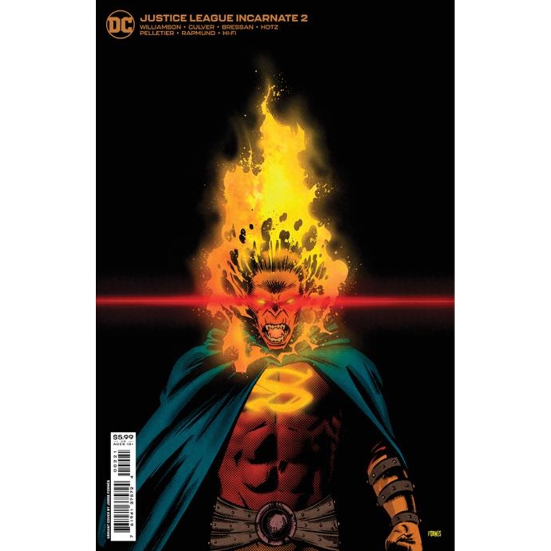 JUSTICE LEAGUE INCARNATE #2 (OF 5) CVR B JORGE FORNES CARD STOCK VAR