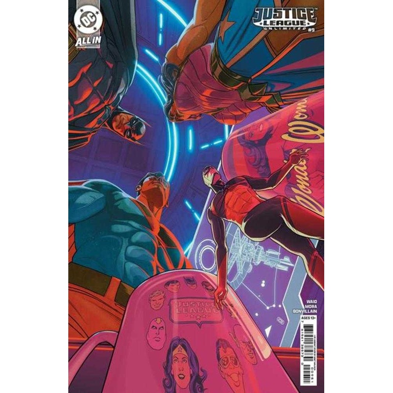 Justice League Unlimited #9 Cover G Nimit Malavia Card Stock 1:25 Ratio Variant (We Are Yesterday)