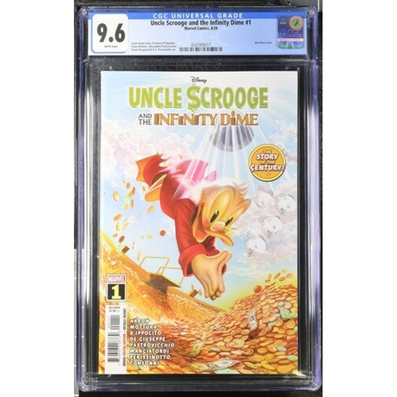 Uncle Scrooge and the Infinity Dime #1 CGC 9.6