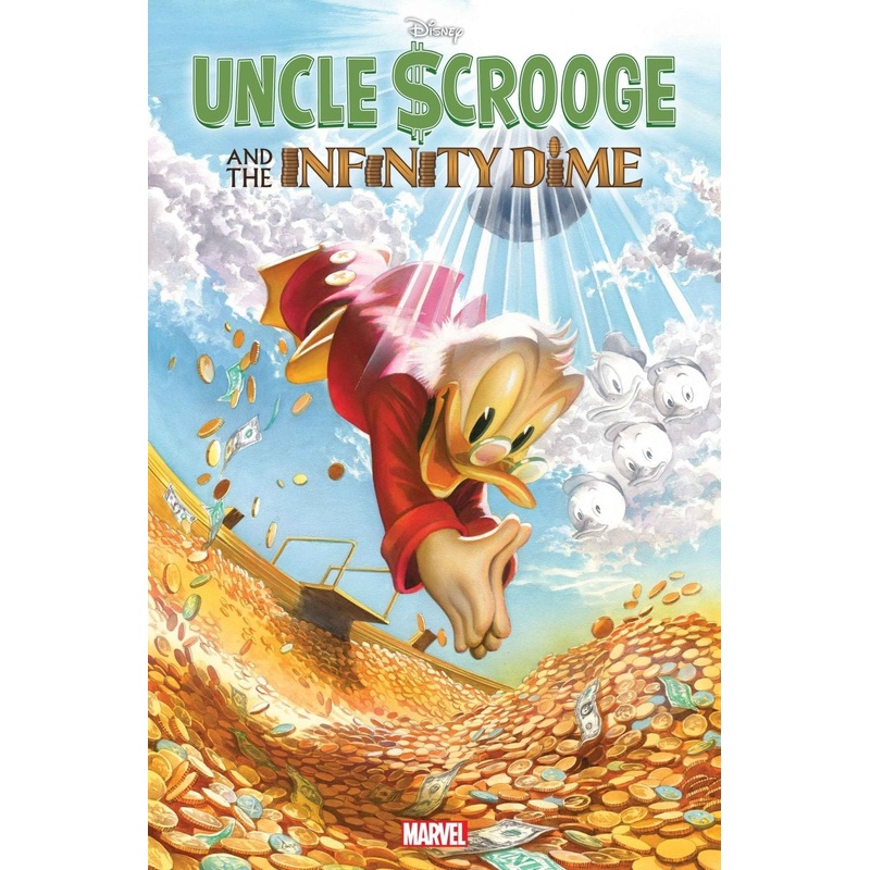 Uncle Scrooge And The Infinity Dime Gallery Edition Alex Ross Cover HC