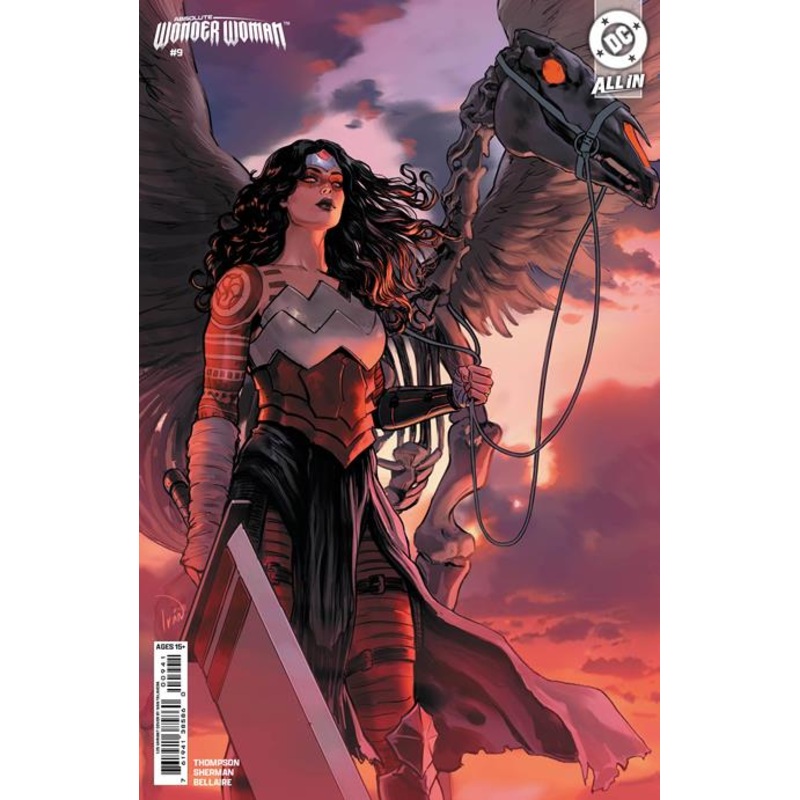 ABSOLUTE WONDER WOMAN #9 CVR D INC 1:25 IVAN TALAVERA CARD STOCK VAR