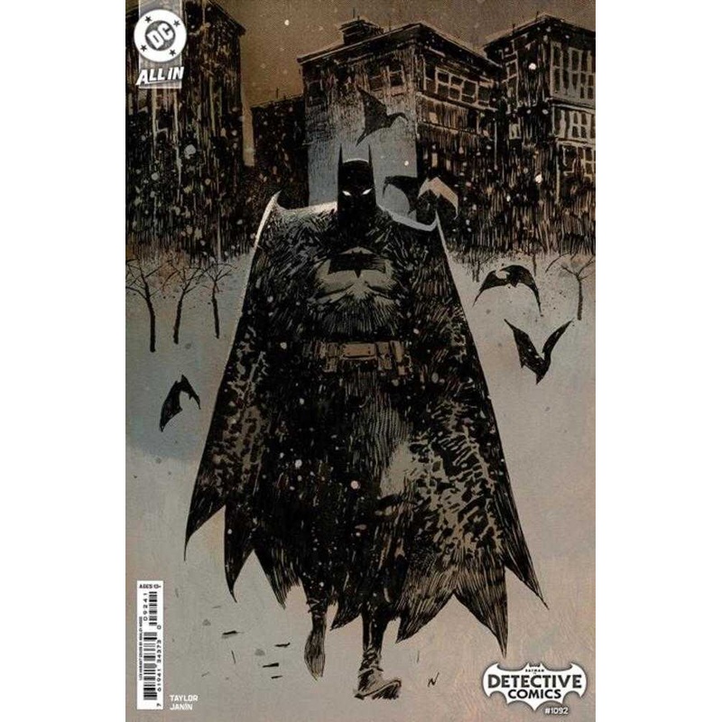 Detective Comics #1092 Cover D 1 in 25 Ratio Variant Ashley Wood Card Stock