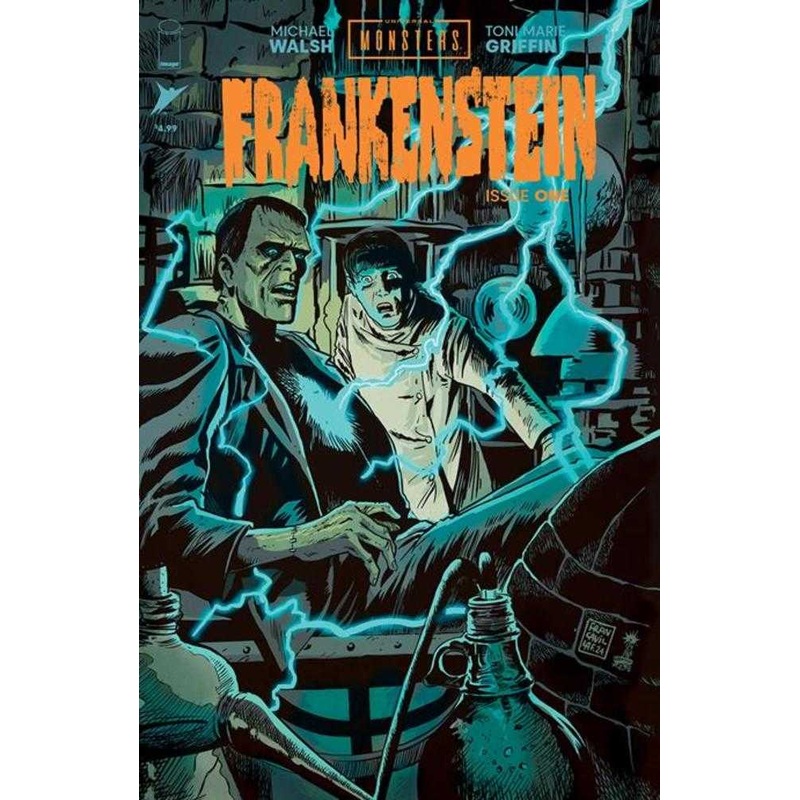 Universal Monsters Frankenstein #1 (Of 4) Cover C 1 in 10 Francesco Francavilla Connecting Ratio Variant