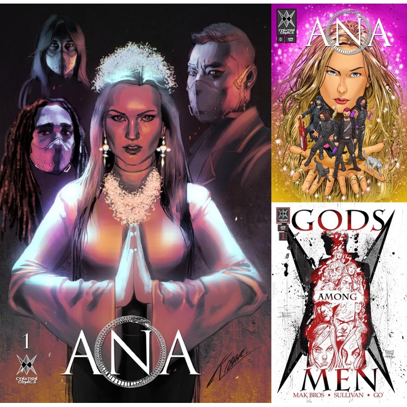 ANA & GODS AMONG MEN Triad Bundle