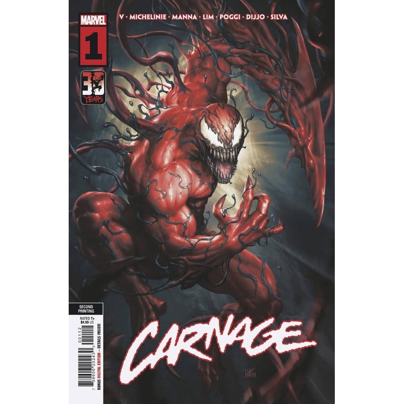Carnage #1 2nd Printing Kunkka Variant